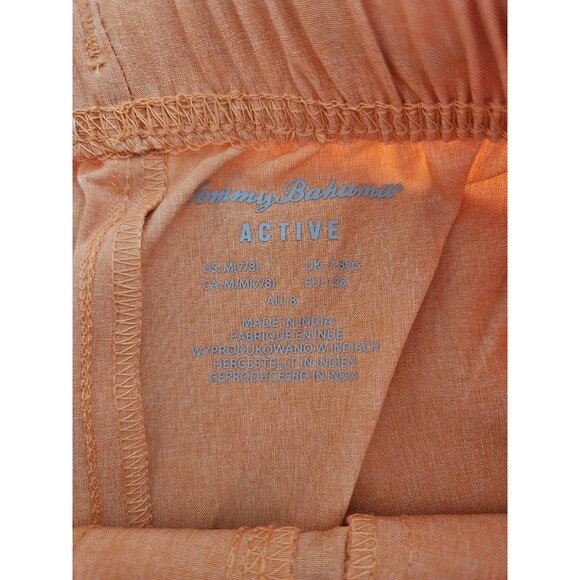 Tommy Bahama Boys Orange Swim Athletic Shorts Drawstring Elastic Waist M 7/8 NWT - Picture 5 of 9